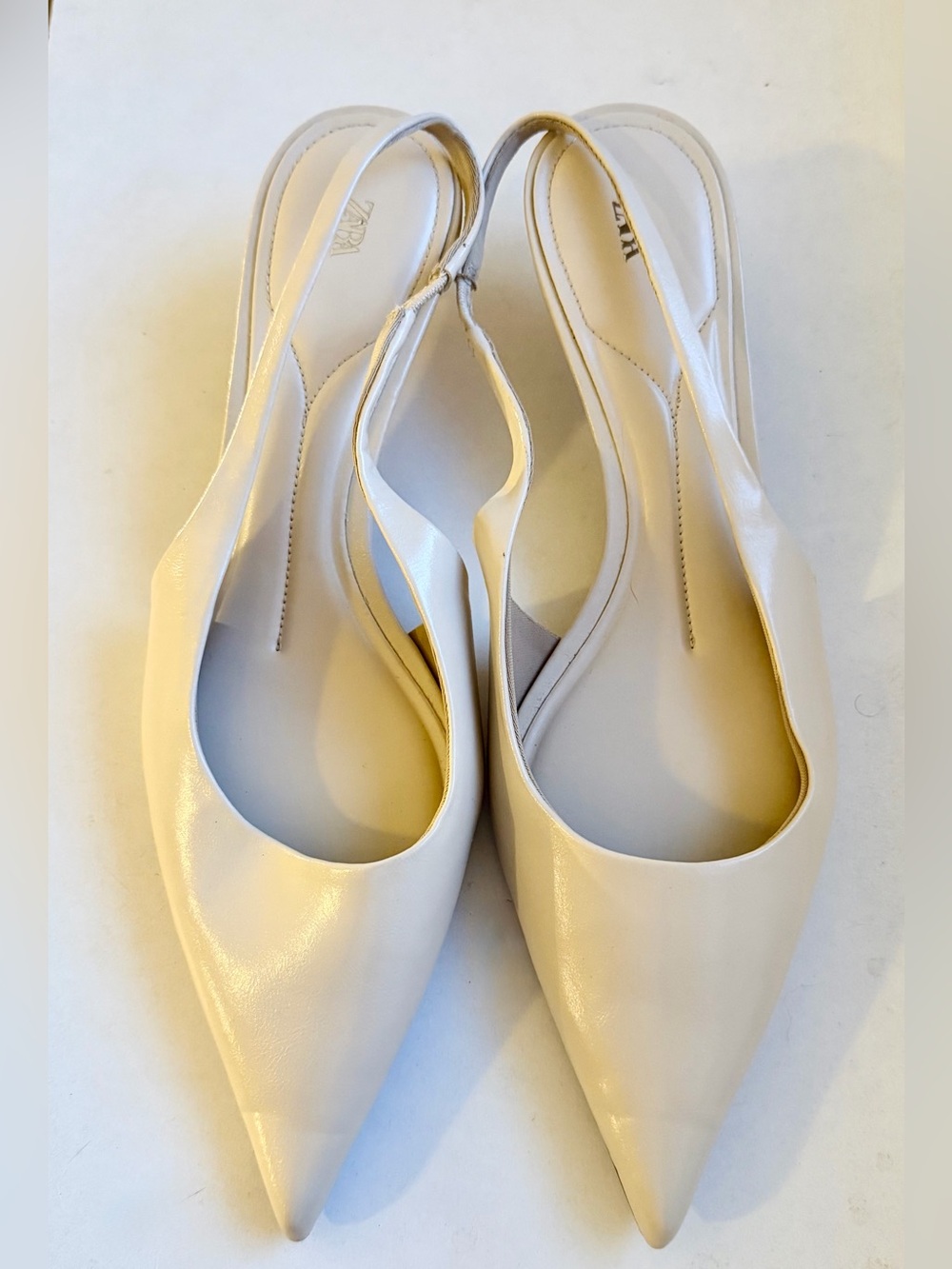 Zara Cream Heels